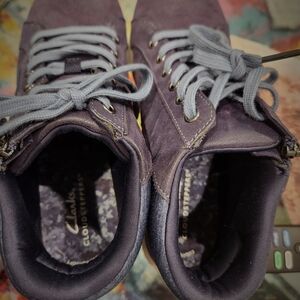 Clarks Breeze Glide lace-up zip sneakers